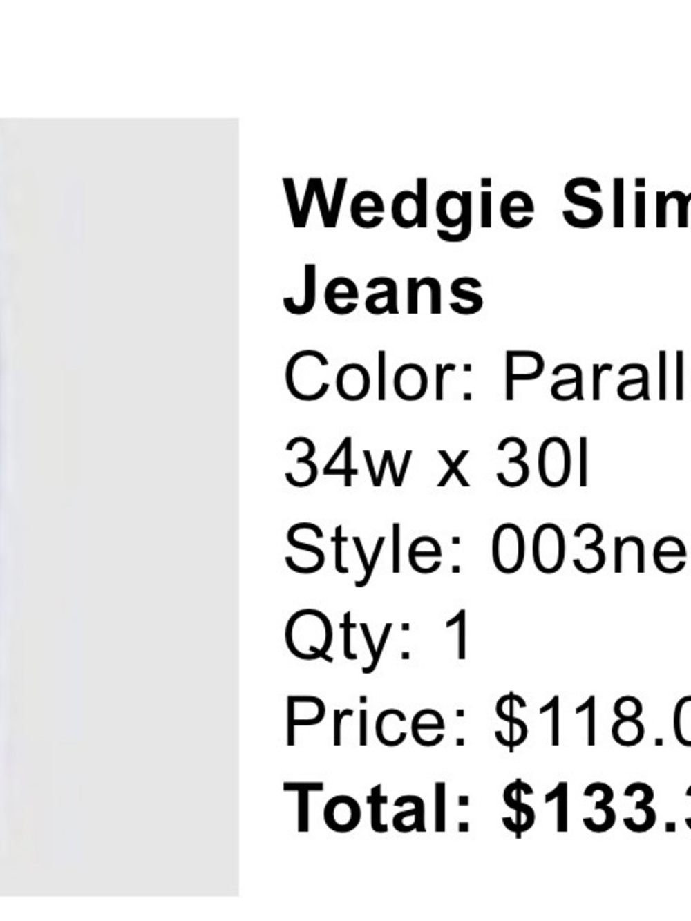 Levi's Wedgie Slim Jeans - Parallel life